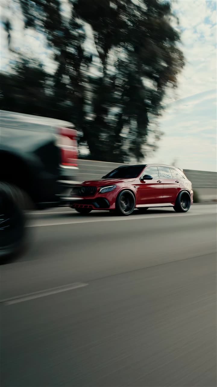 AMG GLC 63s rollers