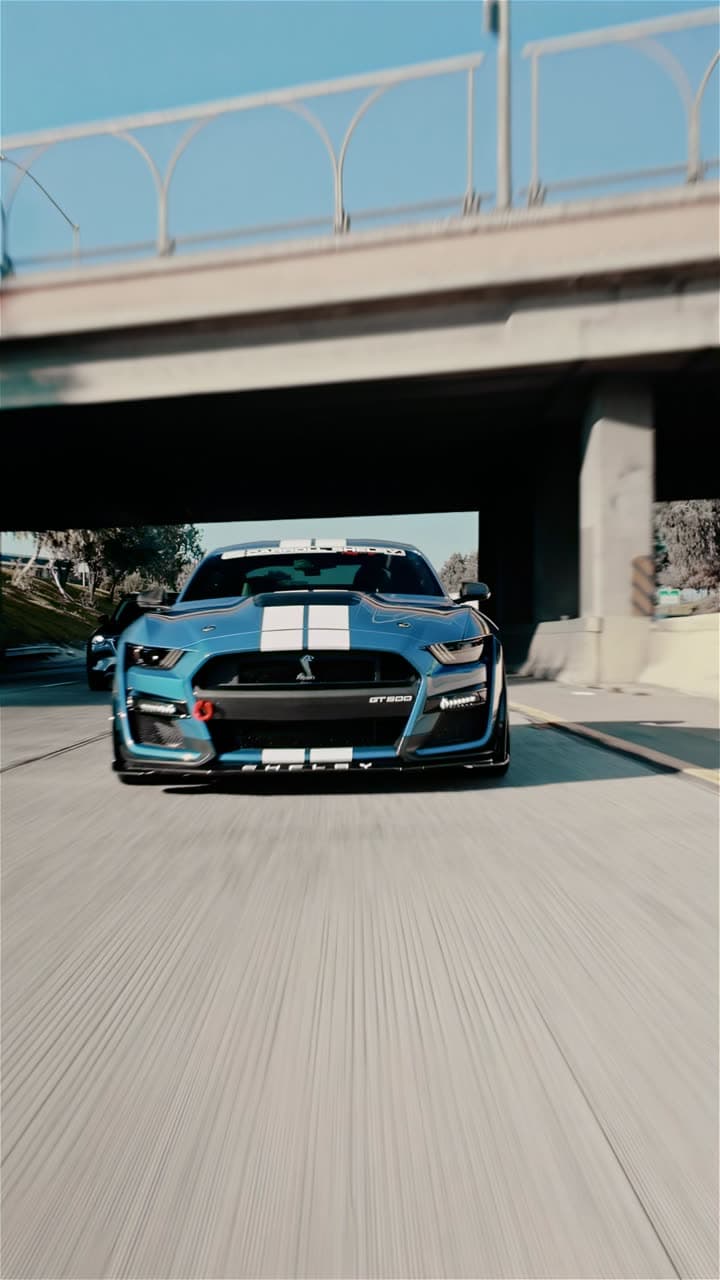 Shelby GT500 rollers